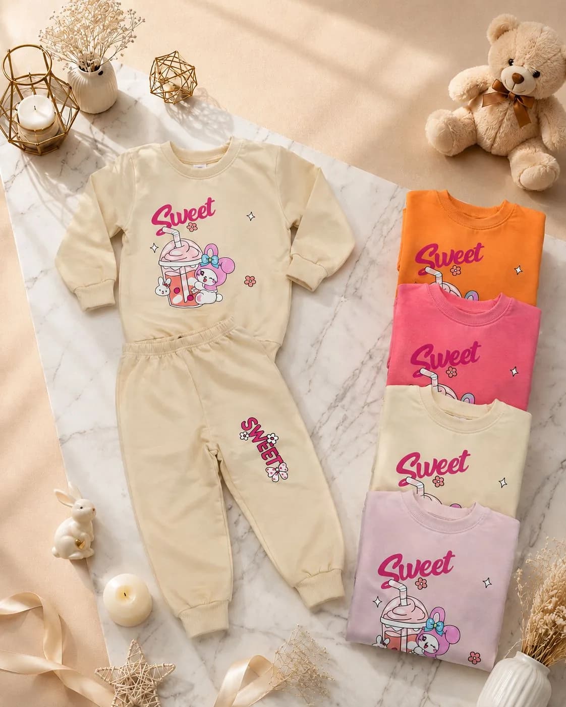 بلوز شلوار دخترانه sweet