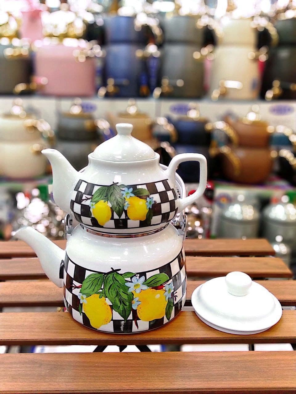 کتری قوری چینی — تصویر ۳