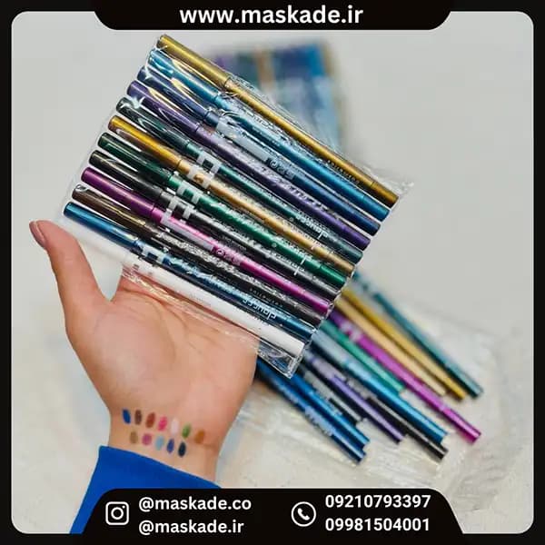 پک خط چشم ۱۲ رنگ برند دوسه