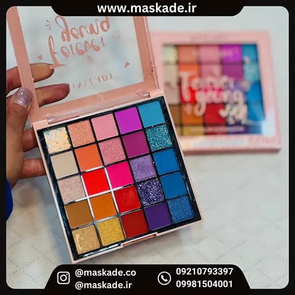 پالت سایه 25 رنگ آنی لیدی