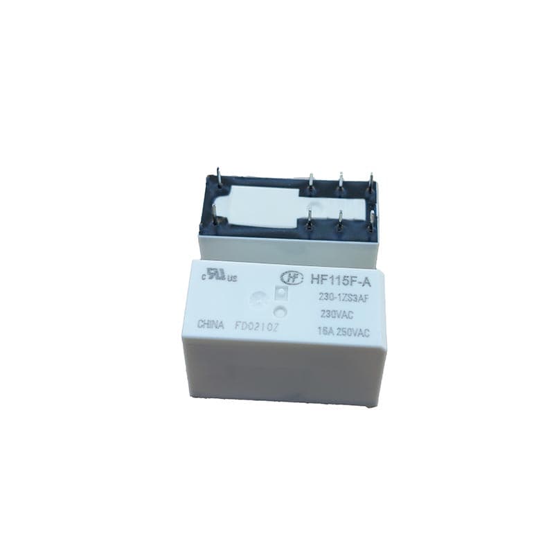 رله 230 ولت ac یک کنتاکت 16 آمپر 8 پین برند HONGFA | مدل HF115F-A/230-1ZS3AF