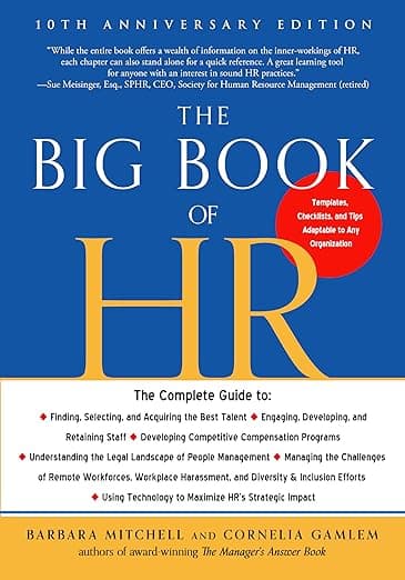 کتاب The Big Book of HR, 10th Anniversary Edition
