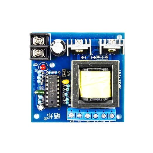 ماژول اینورتر DC به AC افزاینده 150W برد آبی (خروجی موج مربعی)