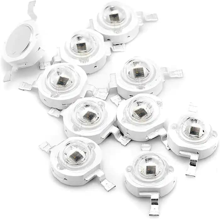 پاور LED مادون قرمز 3 وات IR 850nm (مناسب دید در شب) — تصویر ۲