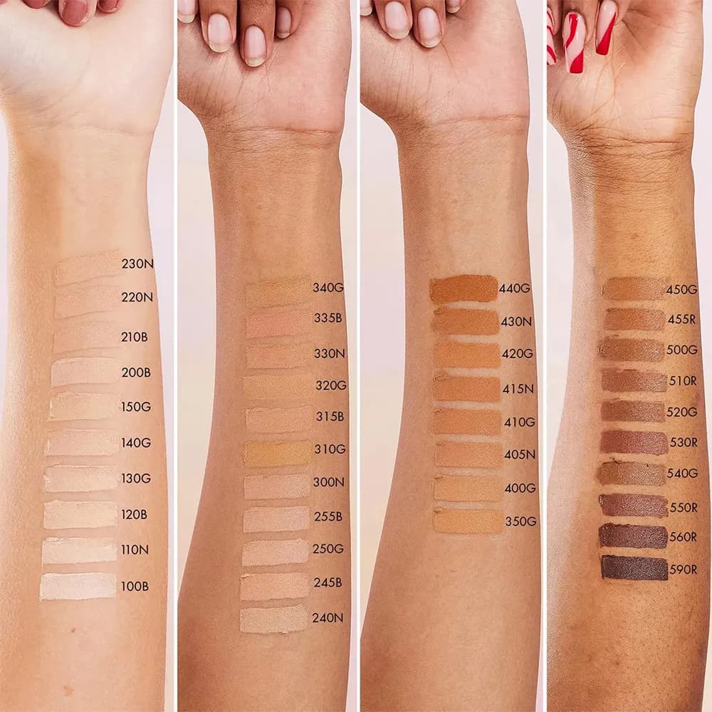 کرم پودر هدی بیوتی Huda Beauty فول کاور اصل انگلیس ۳۵ میل | پوست خشک و نرمال و مختلط — تصویر ۲