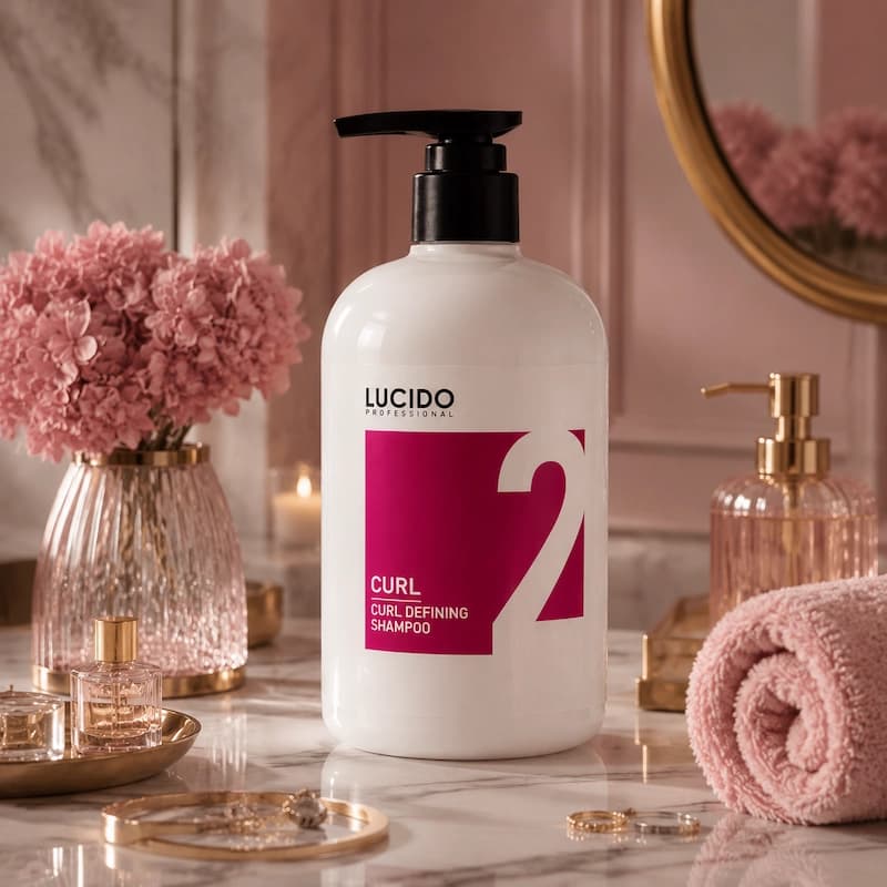 لوچیدو شامپو موی فر 1000 میل Lucido-L Curl Defining Shampoo — تصویر ۳