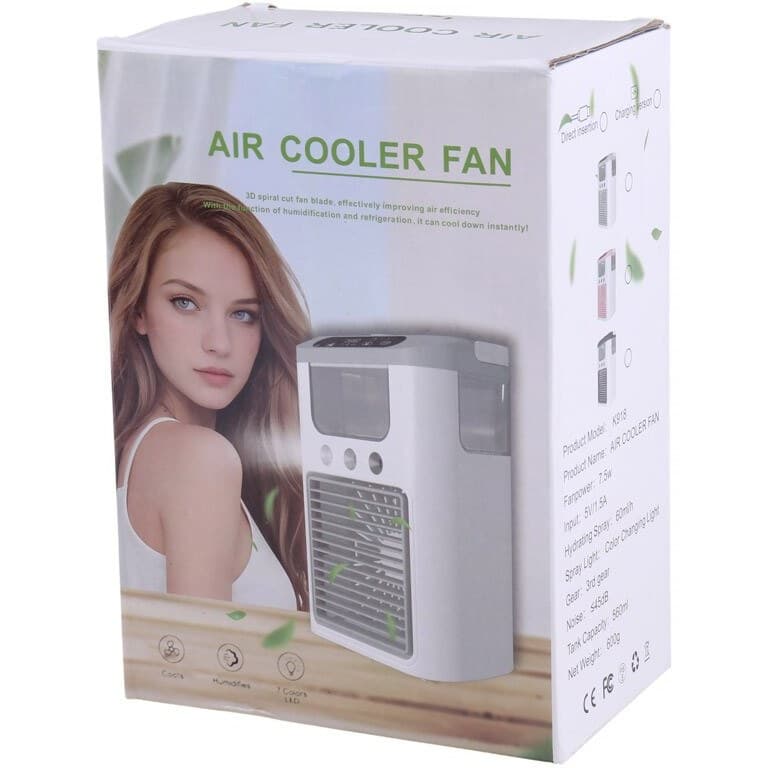 پنکه رومیزی برقی رطوبت ساز Air Cooler Fan K918 — تصویر ۳