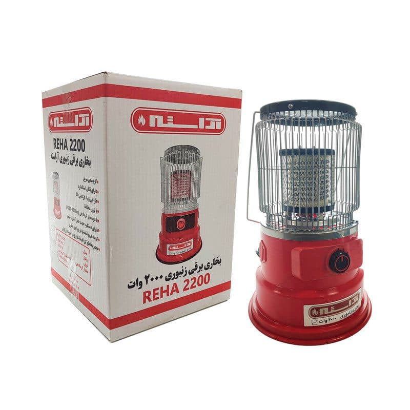 بخاری برقی زنبوری آراسته مدل REHA 2200 — تصویر ۴