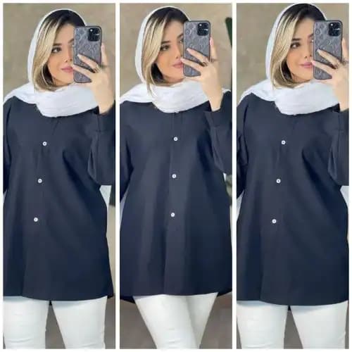 شومیز محرمی مشکی — تصویر ۲