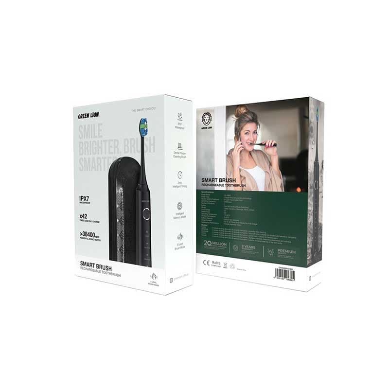 مسواک شارژی هوشمند گرین لاین Green Lion Smart Brush Rechargeable Toothbrush — تصویر ۸