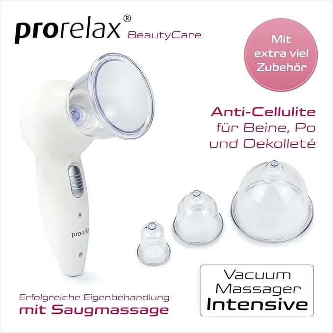 ماساژور وکیوم ضد سلولیت(بادکش) پروریلکس آلمان prorelax — تصویر ۳