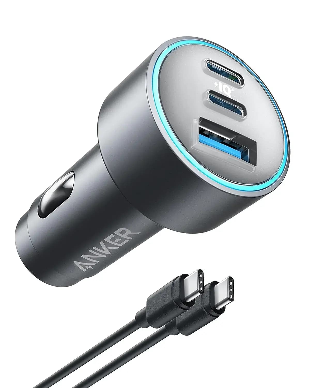 شارژر فندکی انکر 67 وات همراه با کابل تایپ سی Anker 535 Car Charger (67W) مدل B2731 — تصویر ۶