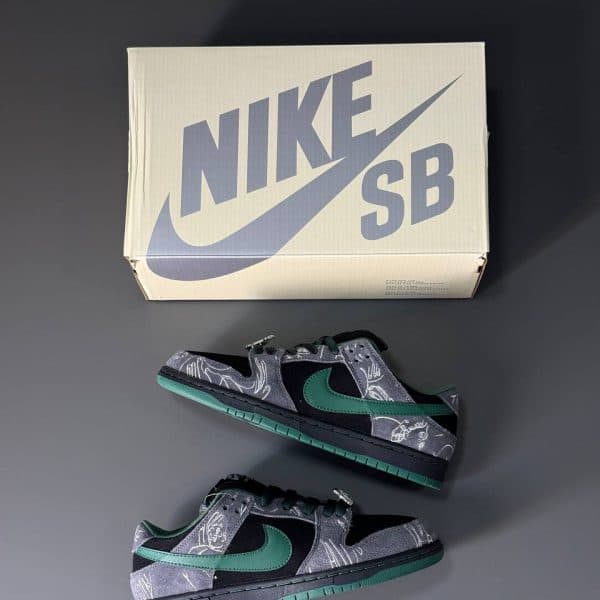 نایک اس بی دانک زیر اسکاتی بورد ساق کوتاه Nike Sb Dunk Low THERE SKATEBOARDS — تصویر ۵