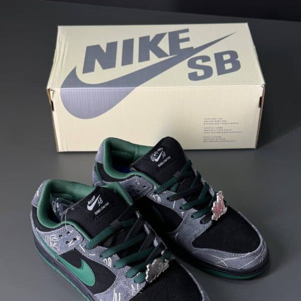 نایک اس بی دانک زیر اسکاتی بورد ساق کوتاه Nike Sb Dunk Low THERE SKATEBOARDS — تصویر ۳