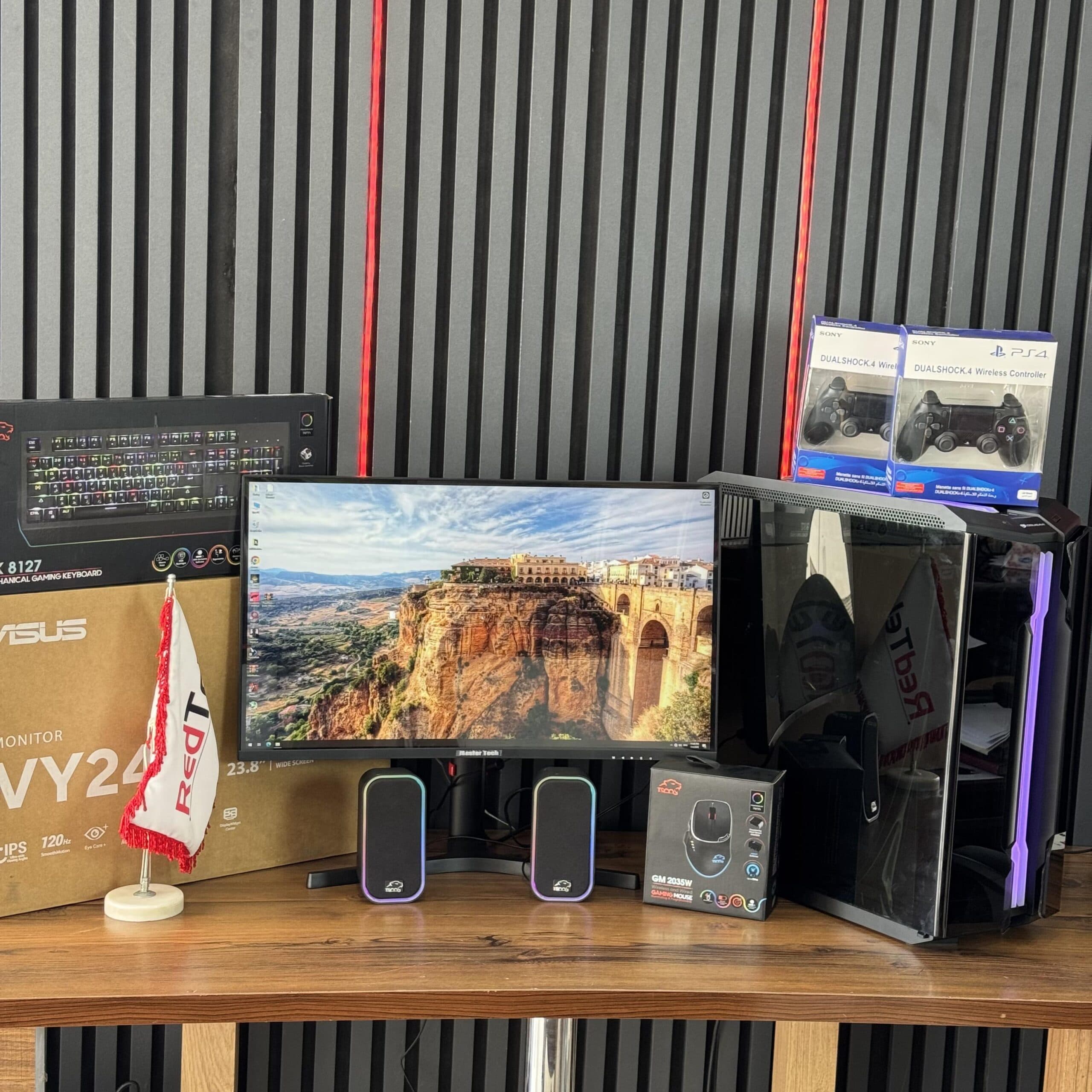سیستم گیمینگ Core i3 نسل 12 رم 8 گرافیک (DDR6 rtx 3060ti 16g) اس اس دی 1000گیگ با Hdd4 ترا (2سال) کد H18