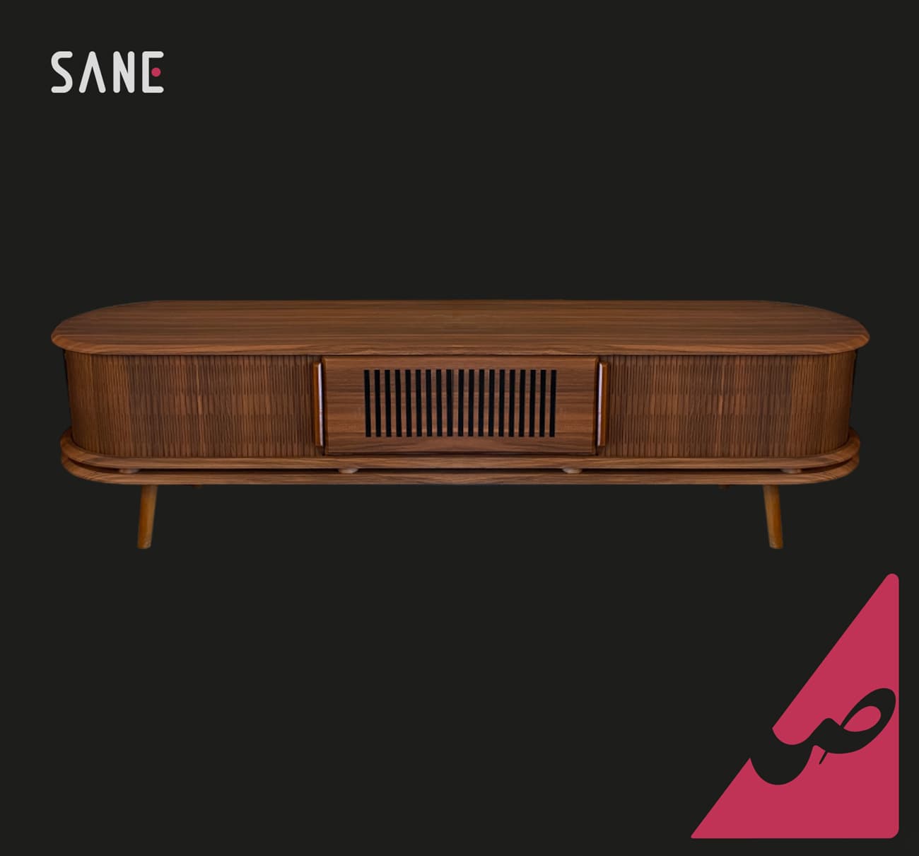 میز تلویزیون چوبی کد 31600