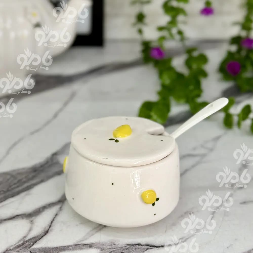 ظرف قاشق دار لیمو برجسته