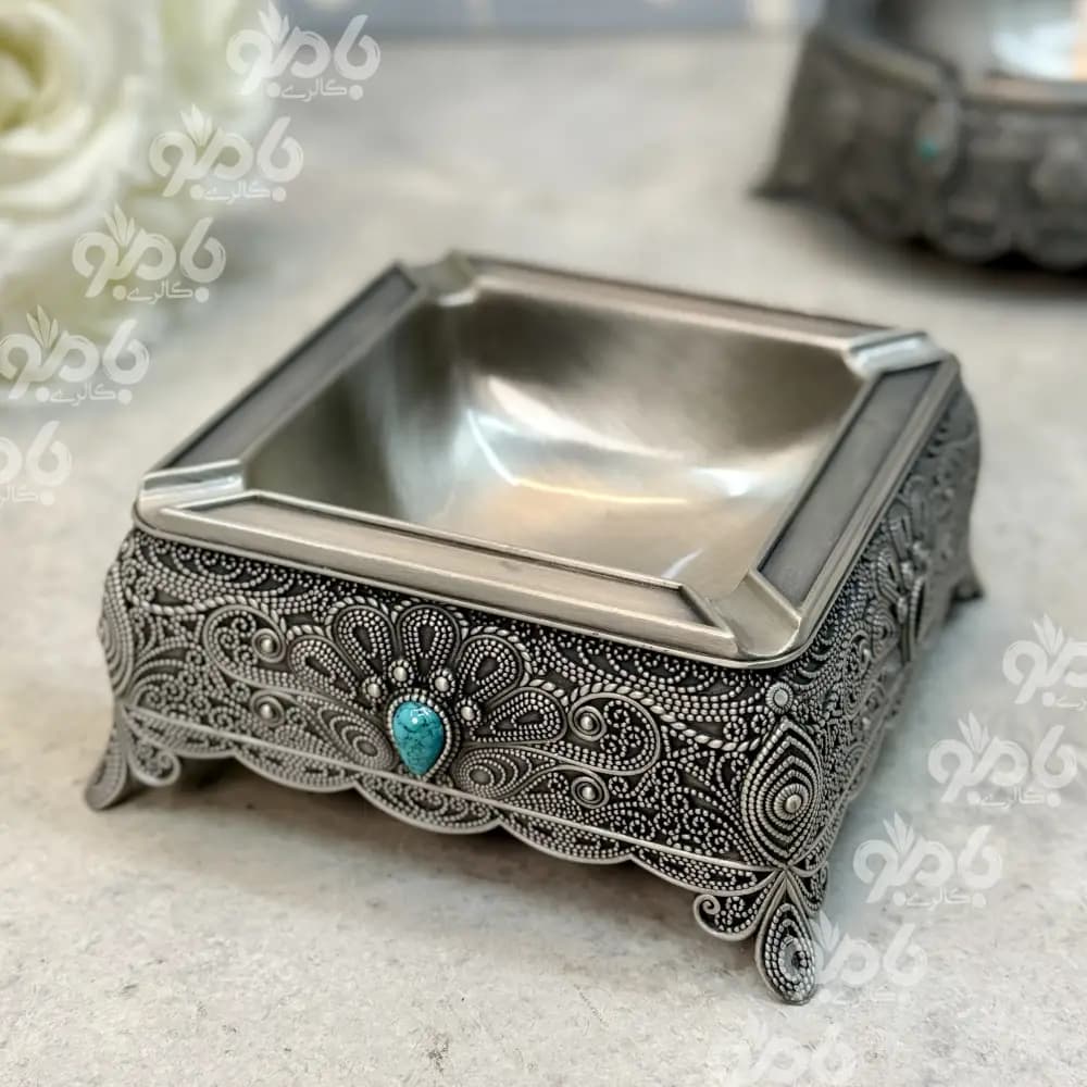 زیر سیگاری پیوتر مربع کد2263