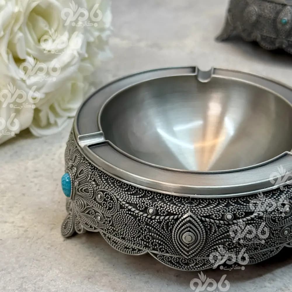 زیر سیگاری پیوتر گرد کد2260 — تصویر ۳