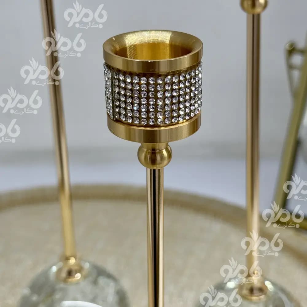 جاشمعی3سایز کریستال 800.220 طلایی — تصویر ۴