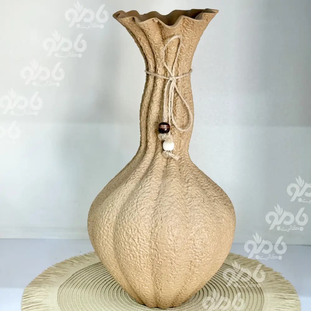گلدان رزین لاله 37سانت کد1