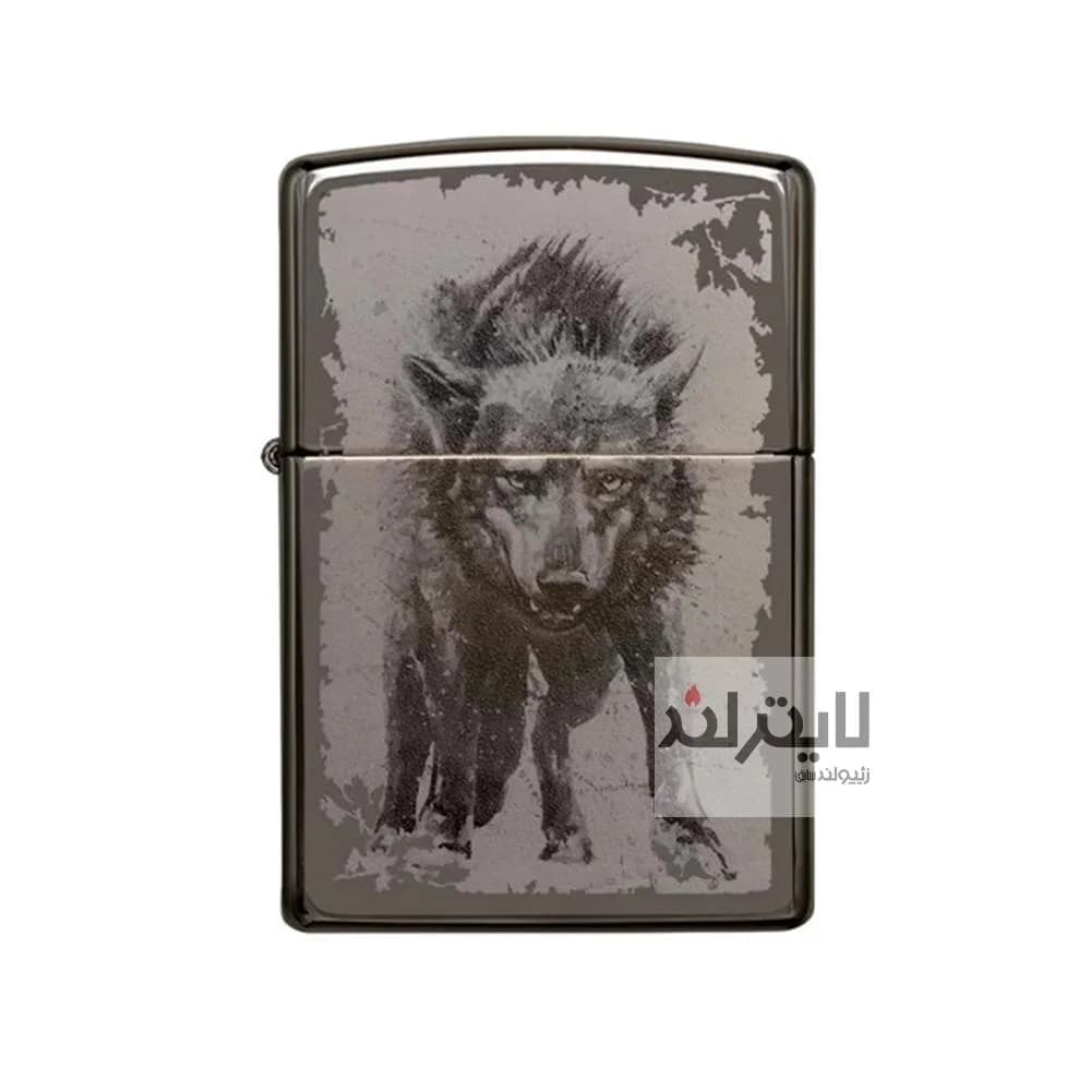 فندک زیپو مدل Wolf Design کد 49073 — تصویر ۲