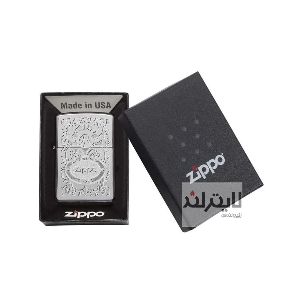 فندک زیپو مدل Armor Zippo American Classic کد 167 — تصویر ۵