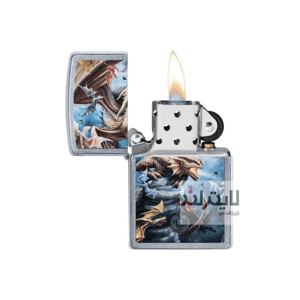 فندک زیپو مدل Anne Stokes Collection کد 49104 — تصویر ۳
