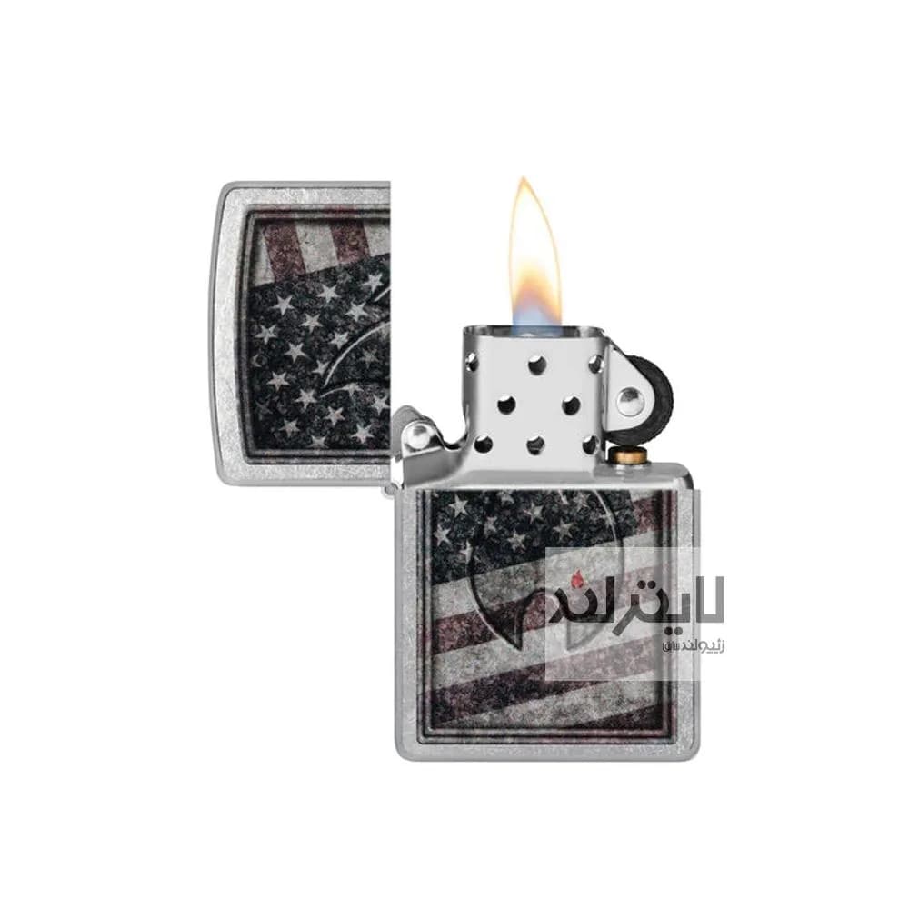 فندک زیپو مدل American Design کد 48180 — تصویر ۳