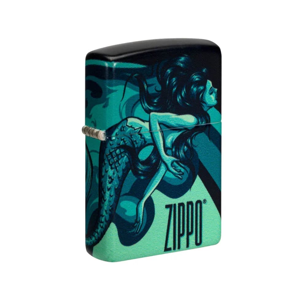 فندک زیپو مدل Mermaid Zippo Design کد 48605 — تصویر ۸