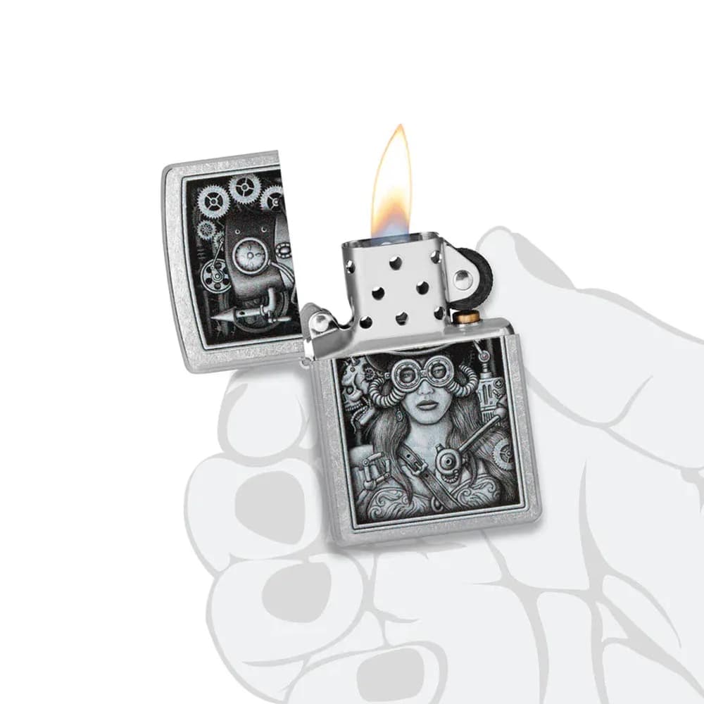 فندک زیپو مدل Steampunk Design کد 48387 — تصویر ۴
