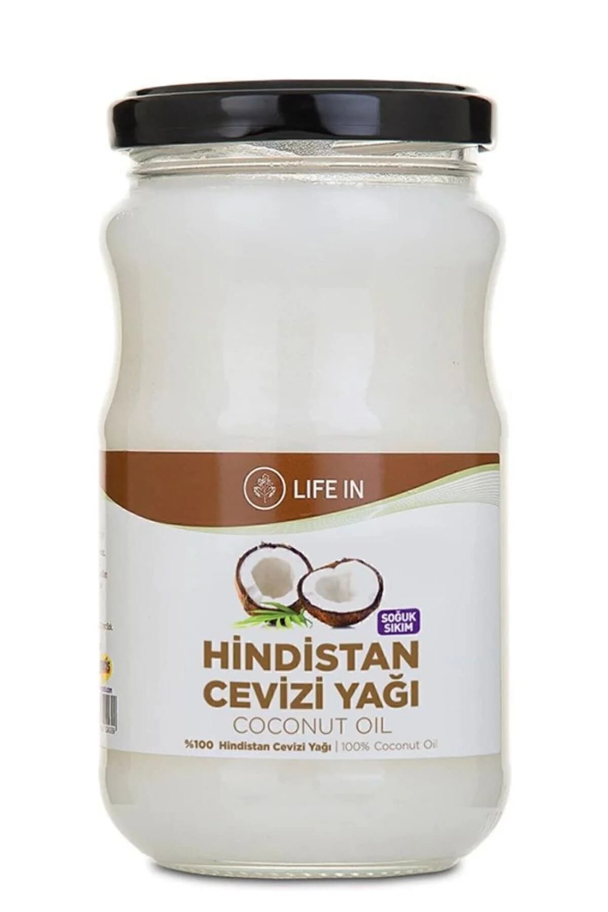 روغن نارگیل لایف این حجم 330 گرمی اورجینال Life In Coconut Oil 330g Original — تصویر ۲