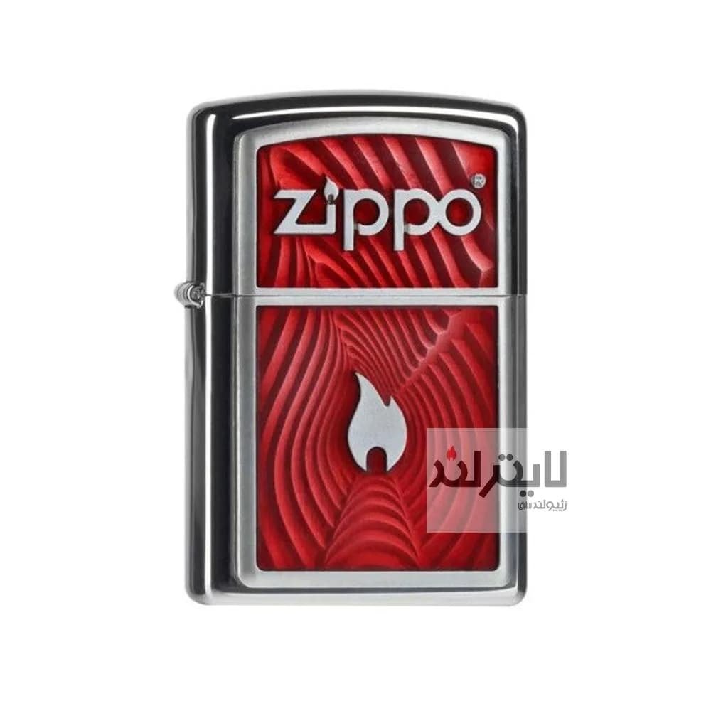 فندک زیپو مدل Red 3D Flame کد 2004536 — تصویر ۲