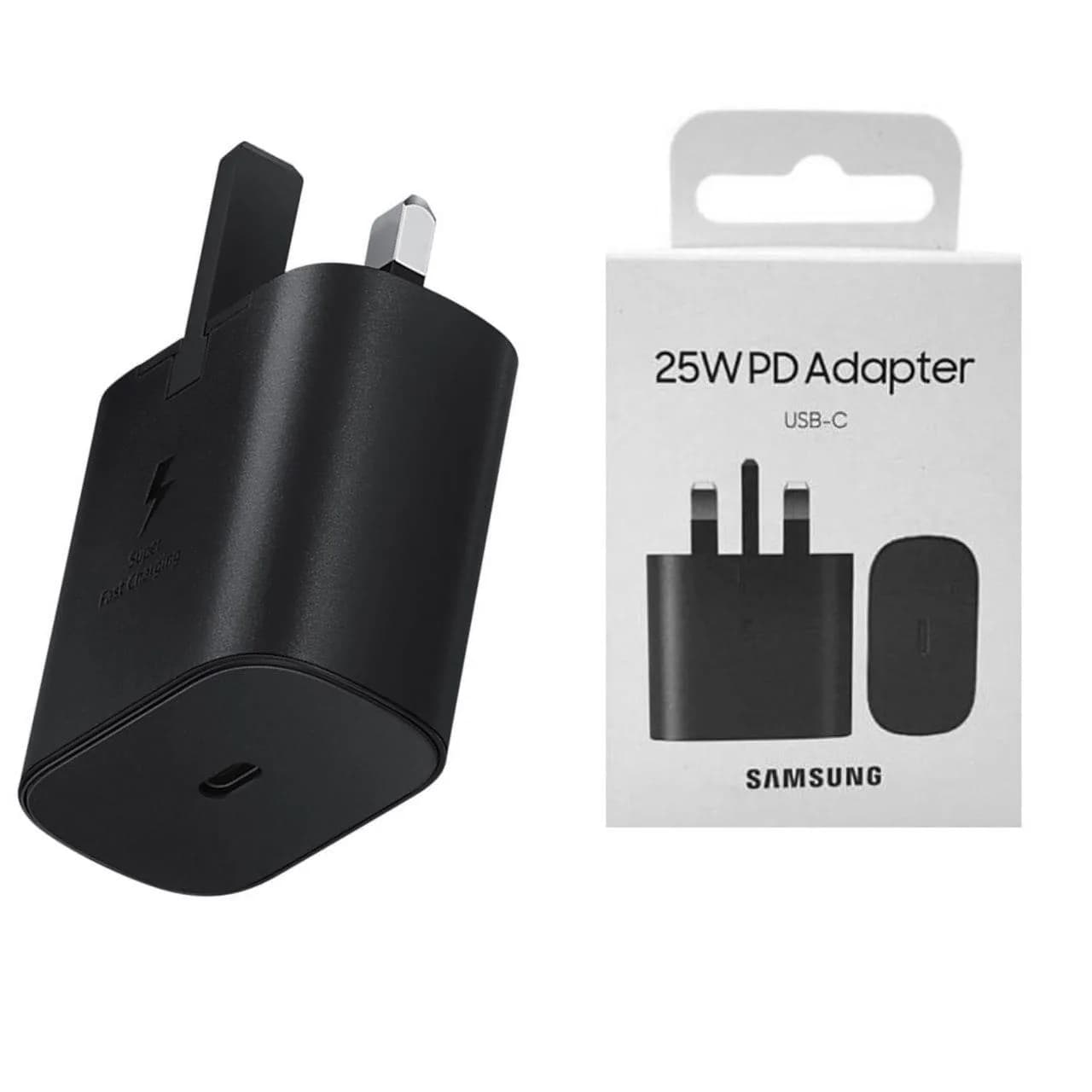 شارژر سامسونگ اورجینال 25 وات بدون کابل Samsung adapter fastcharger 25w — تصویر ۳