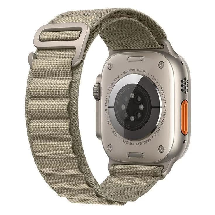 ساعت هوشمند اپل واچ مدل الترا 2 apple watch ultra2 alpine band 49mm titanium (olive) — تصویر ۲