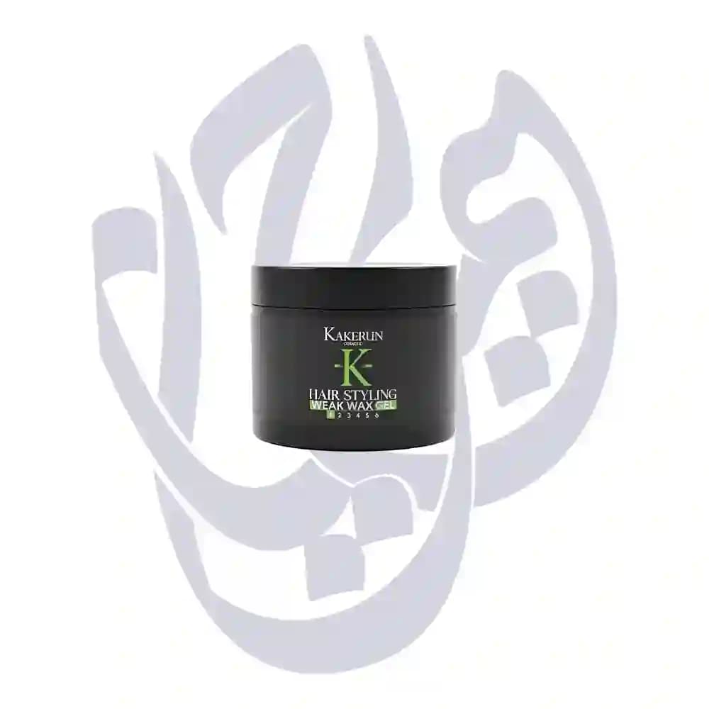 ژل خیس حالت دهنده مو کاکرون سبز کد 01 KAKERUN-150ML
