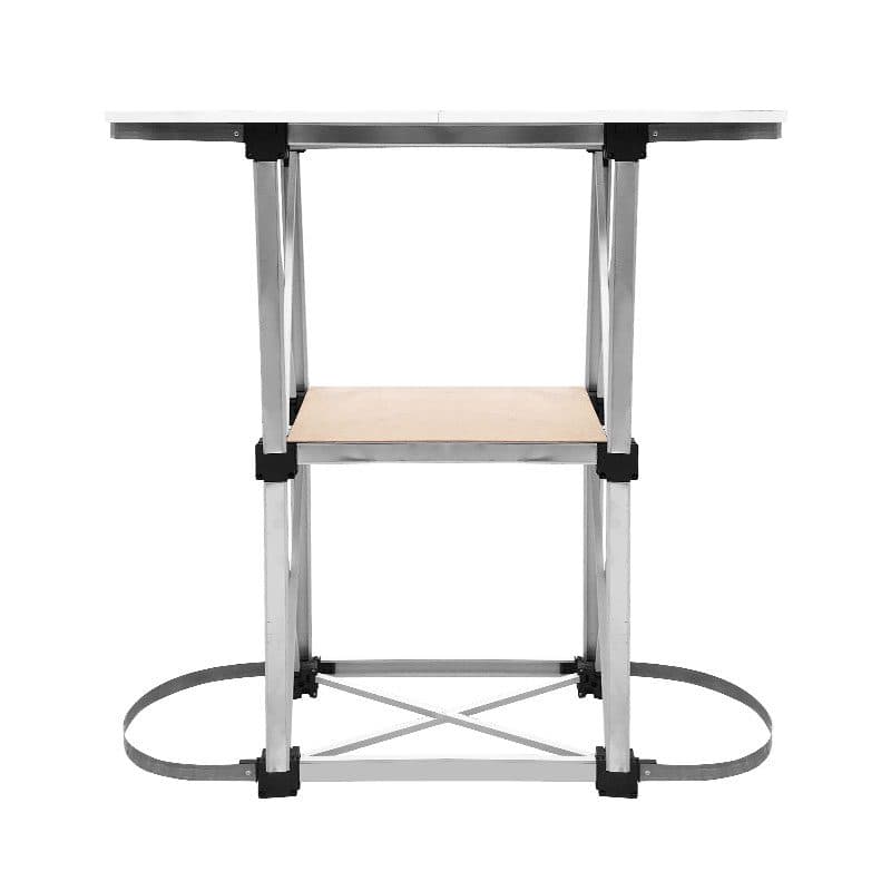 میز کانتر نمایشگاهی کوچک ( یکنفره ) مدل تاجدار سایز 90×90 — تصویر ۸