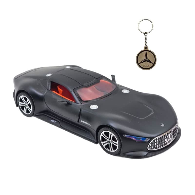 ماکت ماشین ناب سل مدل مرسدس بنز ای ام جی ویژن جی تی فلزی چراغدار درب خفاشی کد Mercedes Benz AMG Vision GT — تصویر ۲