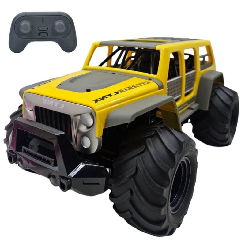 ماشین بازی کنترلی ناب سل مدل ضد آب آفرود شارژی چراغدار کد Waterproof off-road car solong RC — تصویر ۴