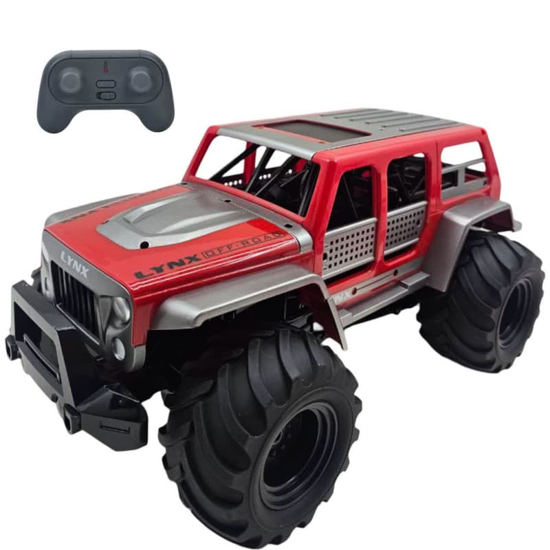 ماشین بازی کنترلی ناب سل مدل ضد آب آفرود شارژی چراغدار کد Waterproof off-road car solong RC — تصویر ۲