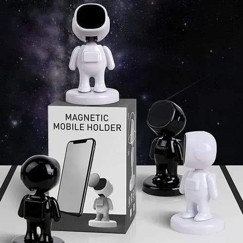 هلدر و نگهدارنده مغناطیسی موبایل مدل Magnetic Doll Holder طرح آدمک — تصویر ۲