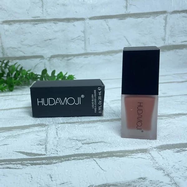 HUda Moji رژگونه مایع مات – رژگونه مایع پمپی هدی موجی — تصویر ۳