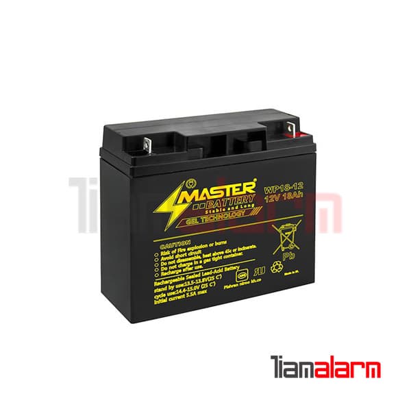 باتری 12 ولت 18 آمپر مستر Master