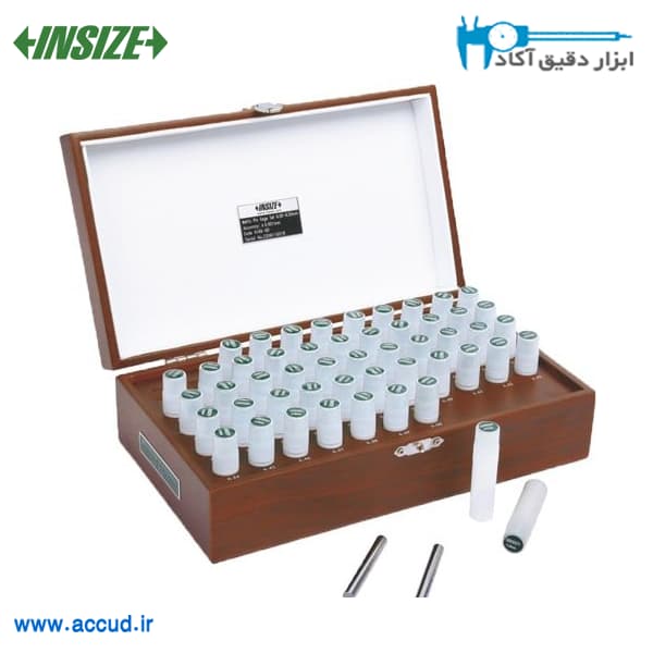 ست پین گیج 51 پارچه 6.5-6 میلی متر INSIZE (با گارانتی رسمی شرکت اینسایز) مدل 4166-6D — تصویر ۲