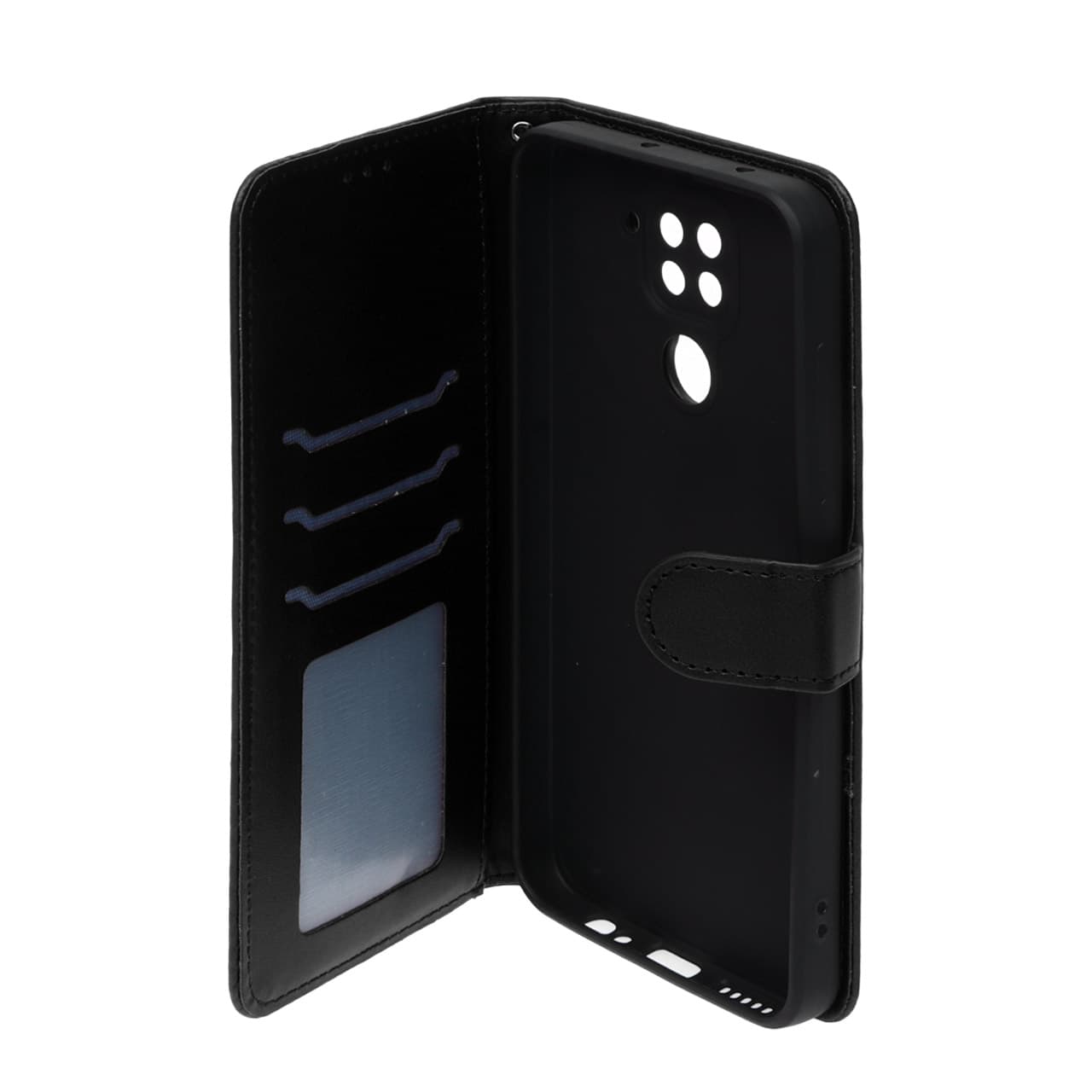 کیف چرمی کلاسوری جا کارتی موبایل مگنتی مدل شیائومی Xiaomi Redmi Note 9-کد4408 — تصویر ۲