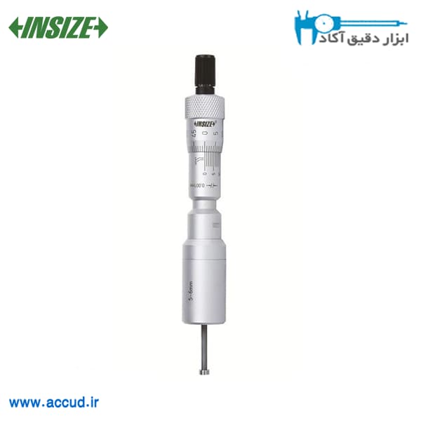 میکرومتر داخل سنج سه فک 6-5 میلی متر INSIZE (با گارانتی رسمی شرکت اینسایز) مدل 3227-6 — تصویر ۲