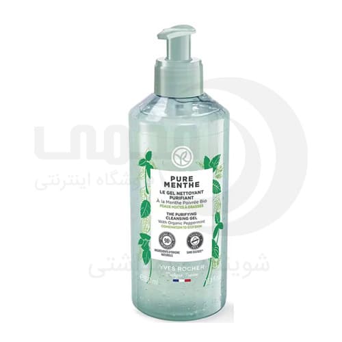 ژل شستشوی ایوروشه(فرانسه) پوست مختلط تا چرب حجم ۳۹۰ میل