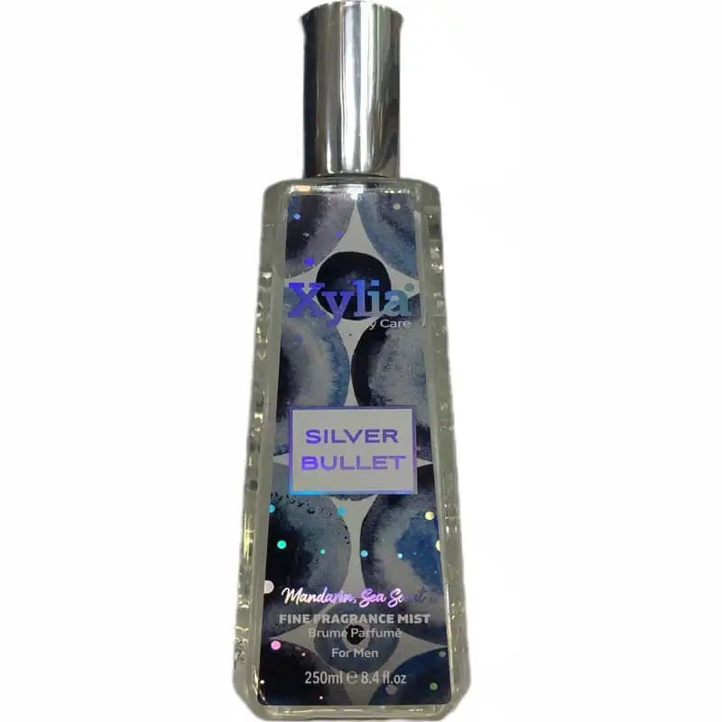 میست بدن و مو مردانه XYLIA مدل SILVER BULLET حجم 250 میل