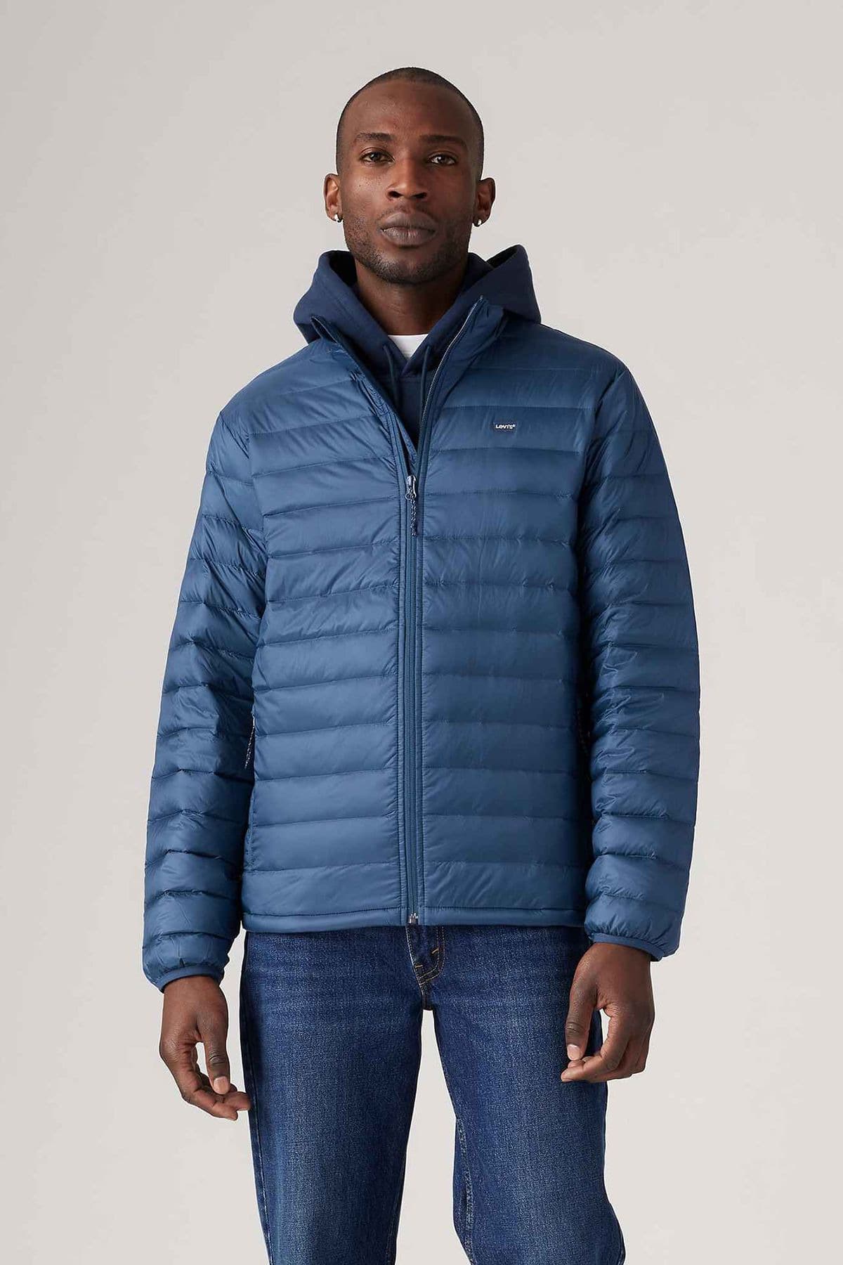 کت لیوایز مردانه پارچه آبی راسته Regular/رگولار آسیمتریک | Levi’s TYC1A3130B4EF05000 TR