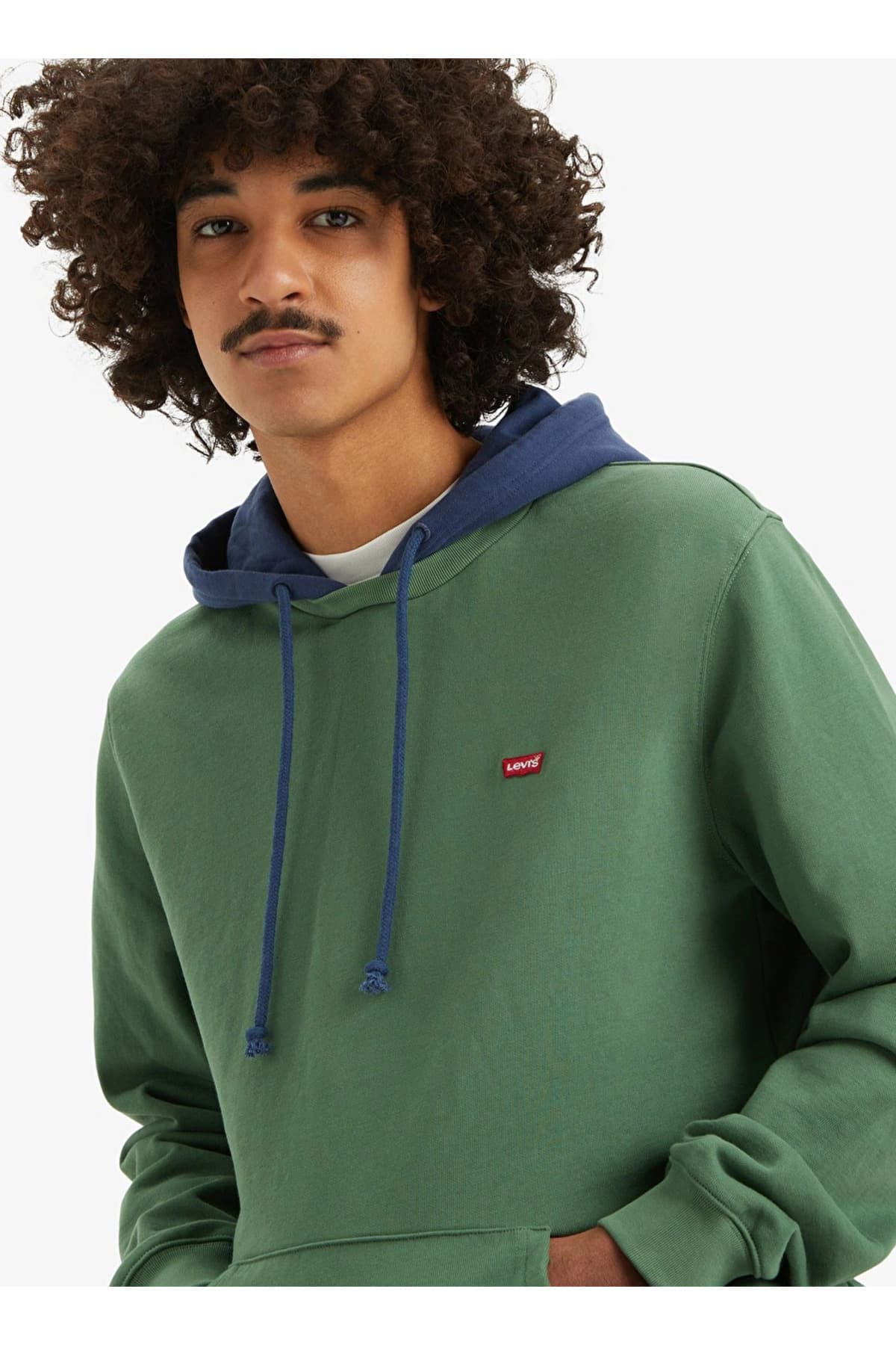 سویشرت لیوایز مردانه سبز راسته Regular/رگولار Regular/رگولار | Levi’s 001TV-0000 TR